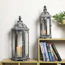 18"& 24.5" High Decorative Candle Lanterns by JHY DESIGN
