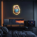 UV Printed Coffee  Neon Wall Art- LV0080