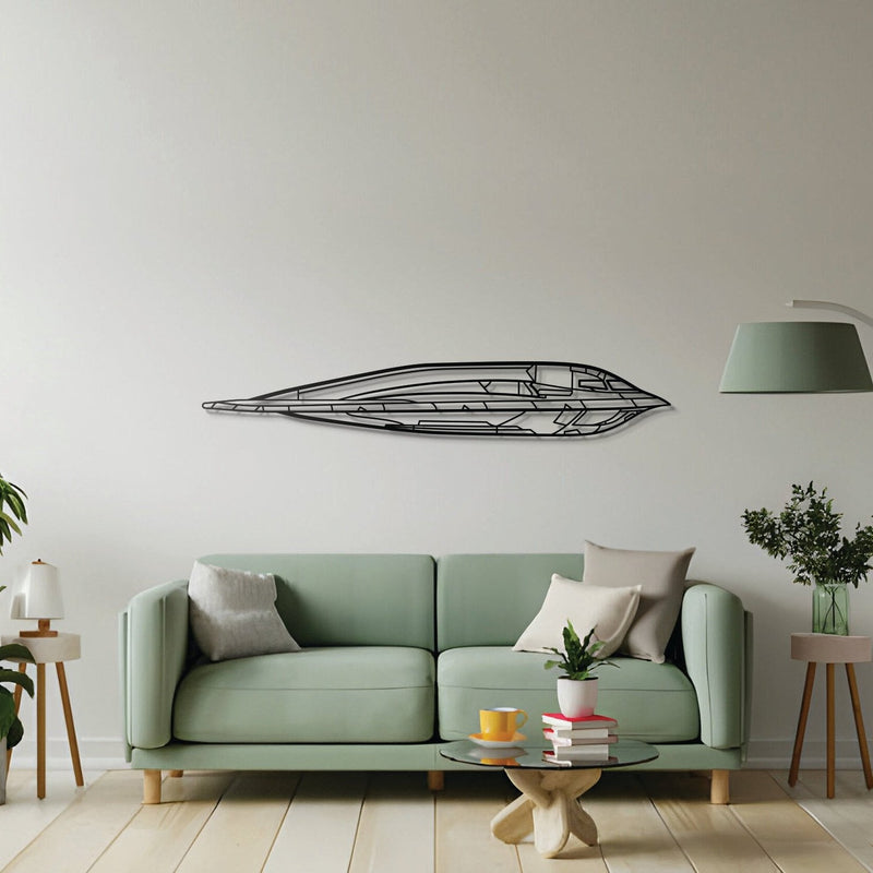 B-2 Spirit Stealth Bomber Metal Aircraft Wall Art - NCP0029