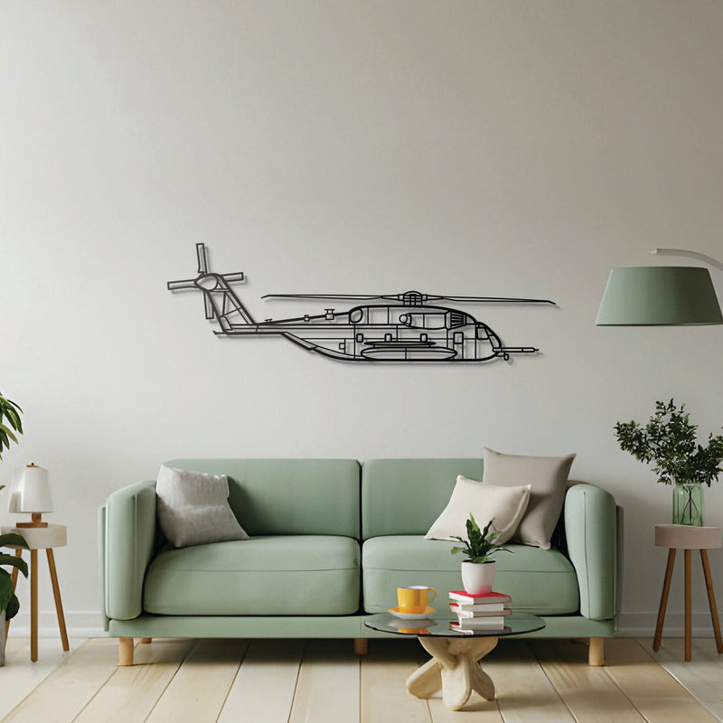 CH-53E Super Stallion Metal Aircraft Wall Art - NCP0265