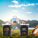 Folding Camping Table with Storage Organizer by LJGDeals
