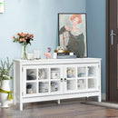 50 Inch Modern Wood Large TV Stand Entertainment Center for TV by LJGDeals