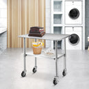 Stainless Steel Commercial Kitchen Prep and Work Table by LJGDeals