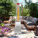 42000 BTU Pyramid Patio Heater with Wheels by LJGDeals
