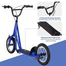 Height Adjustable Kid Kick Scooter with 12 Inch Air Filled Wheel by LJGDeals