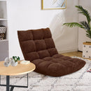 Adjustable 14-position Cushioned Floor Chair by LJGDeals