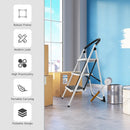 Heavy Duty Industrial Lightweight Folding Stool 3 Step Ladder by LJGDeals
