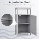 Floor Cabinet Multifunction Storage Rack Organizer Stand by LJGDeals
