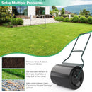 Lawn Roller with U-Shaped Handle for Garden Backyard by LJGDeals