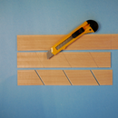 Chevron Wood Tray Kit