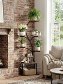Metal 8-Tier Corner Plant Stand | Indoor Tree-Shape Plant Shelf by 2Dropme