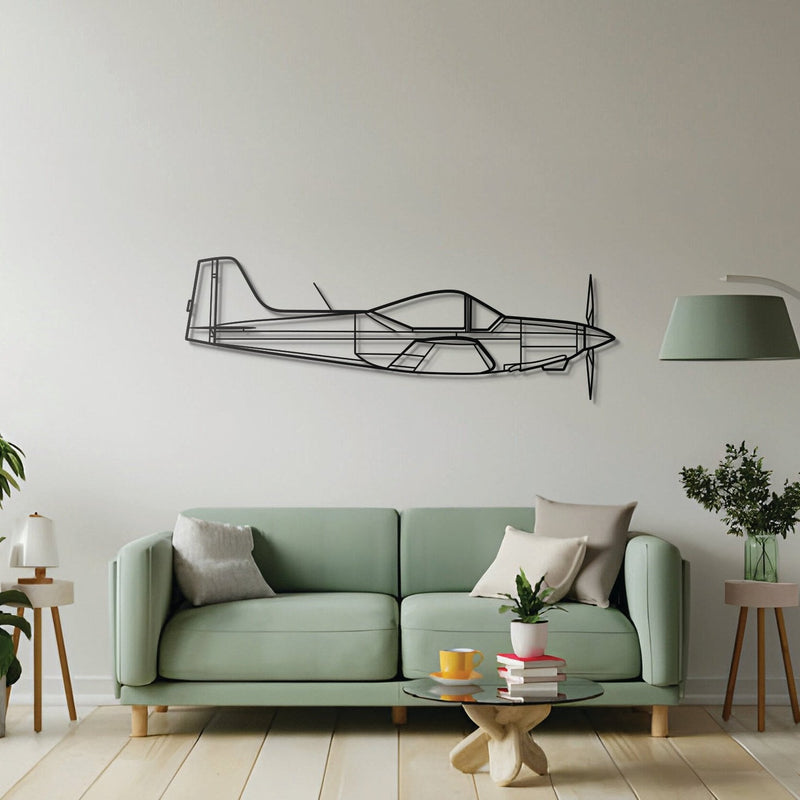 Falco F8L Metal Aircraft Wall Art - NCP0328