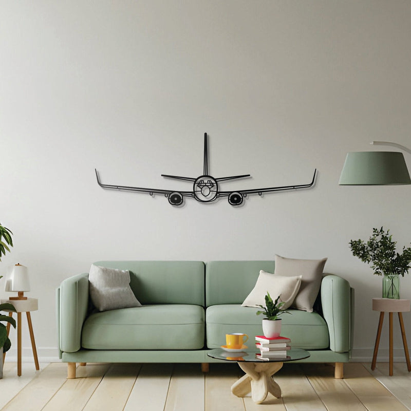 C-40A Clipper Front Metal Aircraft Wall Art - NCP0264