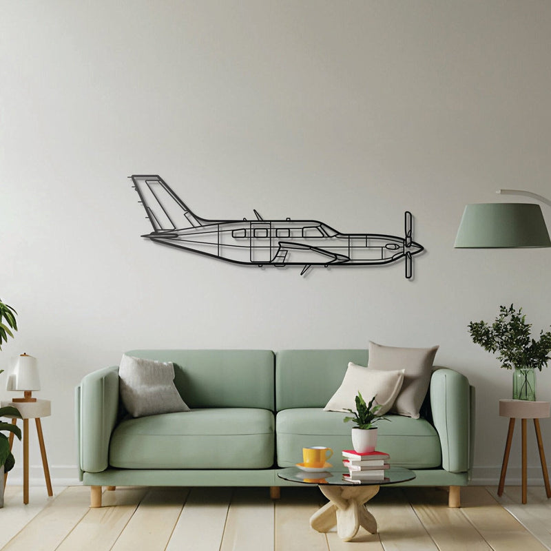 600M SLS Metal Aircraft Wall Art - NCP0159