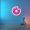 UV Printed Donut  Neon Wall Art- LV0068