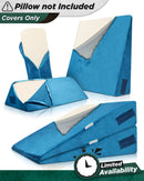 Cover Set Only for LX11, Ocean Blue, Pillows and Foam not Included