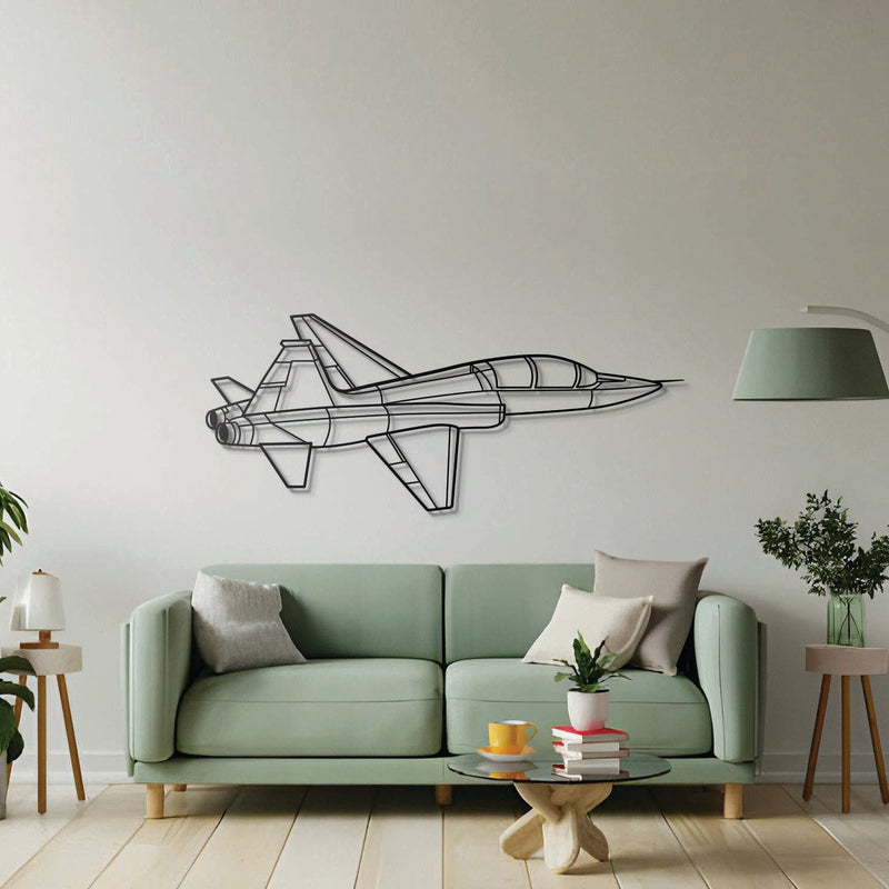 T-38C Talon Angle Metal Aircraft Wall Art - NCP0496