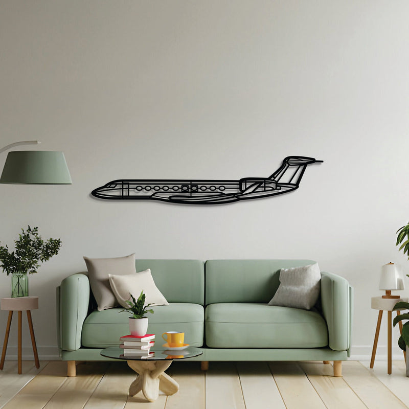 G700 Metal Aircraft Wall Art - NCP0568