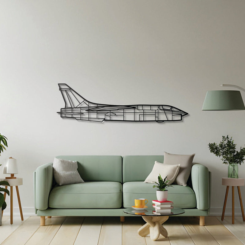 RF-8G Metal Aircraft Wall Art - NCP0295