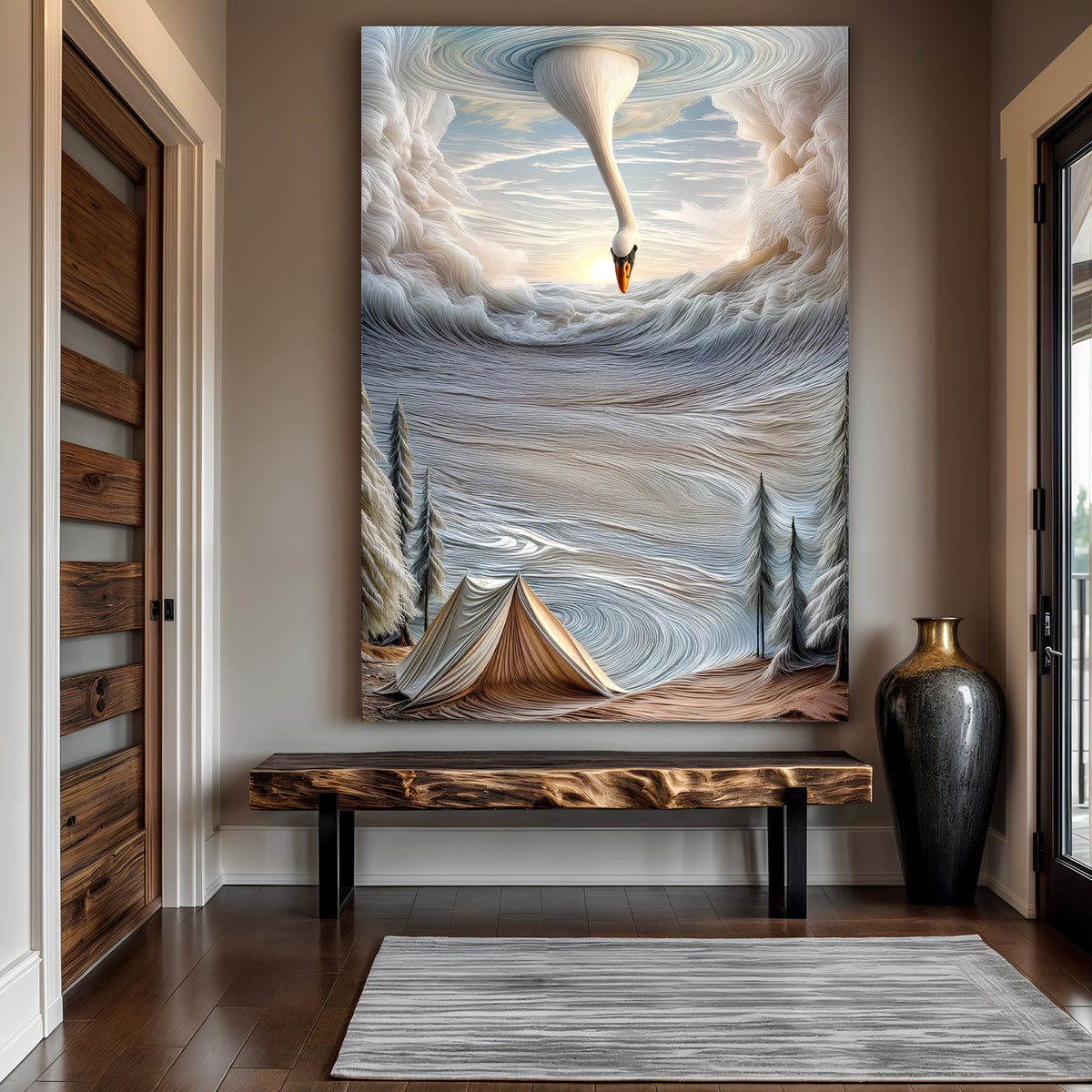Surrealism Painting Wall Art, photo 2 of 10