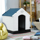 Indoor/Outdoor Waterproof Plastic Dog House Pet Puppy Shelter by LJGDeals
