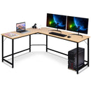 L Shaped Desk Corner Computer Desk PC Laptop Gaming Table Workstation by LJGDeals