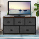 Wood Dresser Storage Unit Side Table Display Organizer by LJGDeals