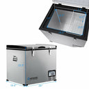 63-Quart Portable Compressor Camping Electric Car Cooler by LJGDeals