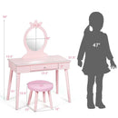 Kids Vanity Makeup Table by LJGDeals