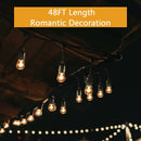 48 Feet Outdoor Waterproof LED Light Bulbs by LJGDeals