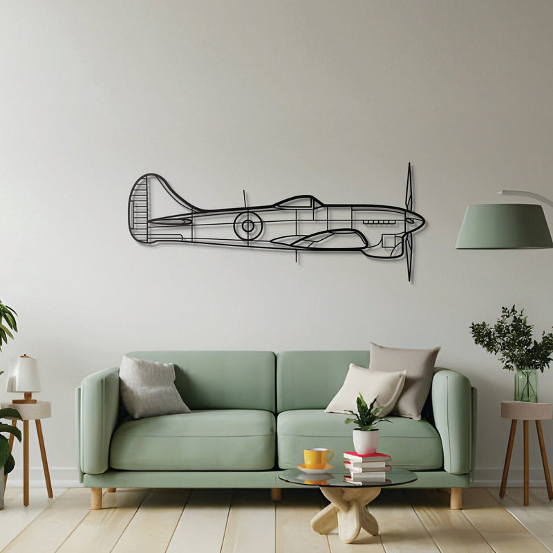 Tempest Metal Aircraft Wall Art - NCP0350