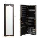 5 LEDs Jewelry Armoire Wall Mounted / Door Hanging Mirror by LJGDeals