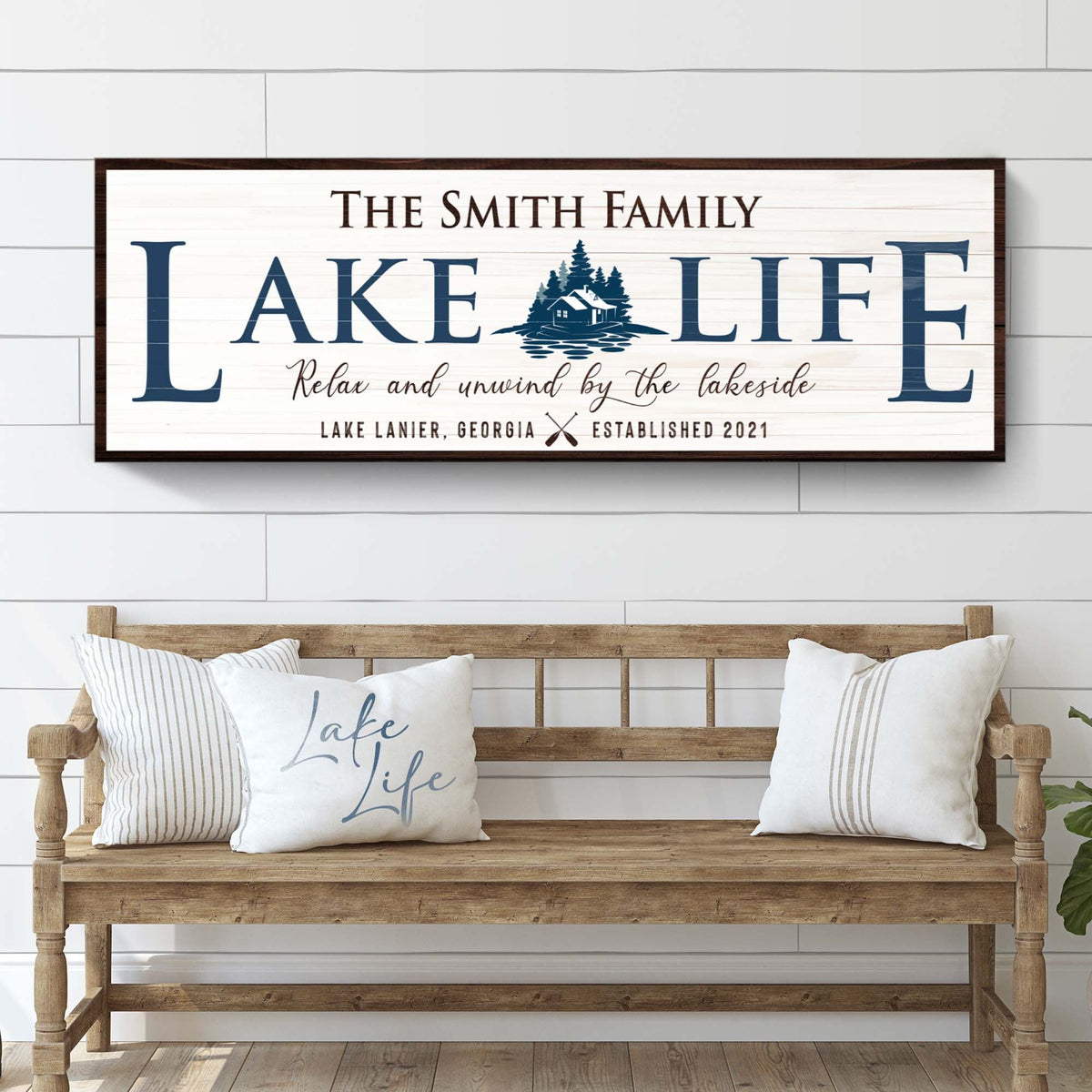 Personalized Lake Life Sign, photo 3 of 8