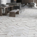 Chiffon White 18x36 Matte Field Porcelain Tile (3 pack, 13.05 sq ft/case)