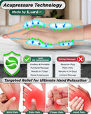 LX7 LCD Touchscreen Hand Massager, Heated Air Compression, Sand Beige
