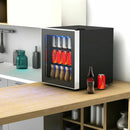 60 Can Beverage Mini Refrigerator with Glass Door by LJGDeals