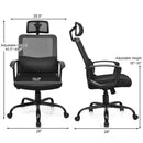 Mesh Office Chair High Back Ergonomic Swivel Chair by LJGDeals