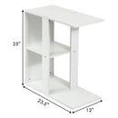 3-Tier Narrow Side Table with Storage Shelf by DirectDeals
