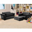 Soft Kids Double Sofa with Ottoman by LJGDeals