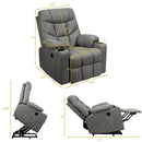 Electric Power Lift Recliner Massage Sofa by LJGDeals