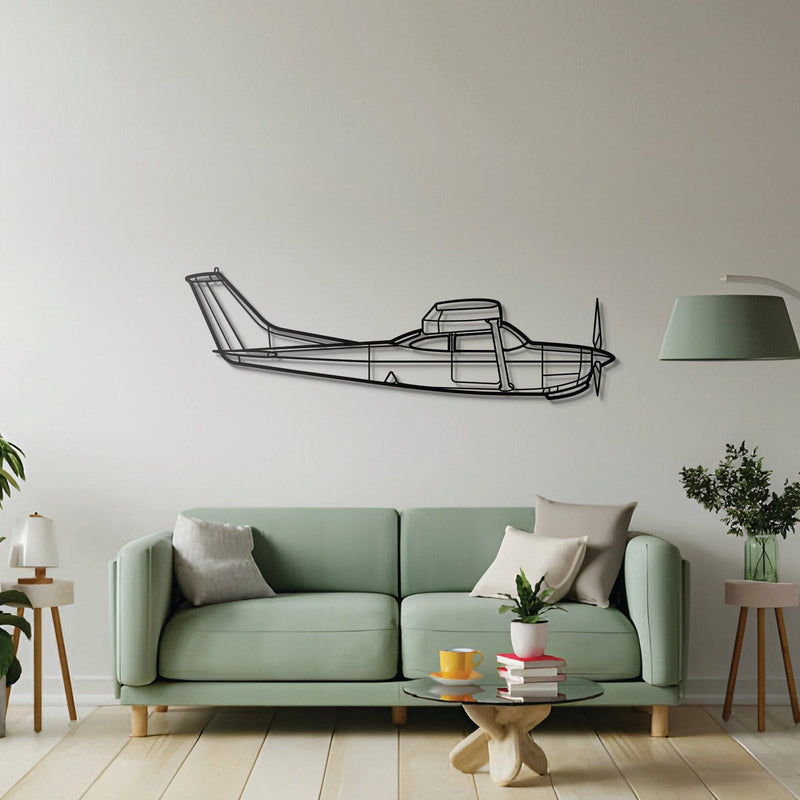 R182 Metal Aircraft Wall Art - NCP0121