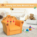 Kids Armrest Lion Upholstered Sofa by LJGDeals