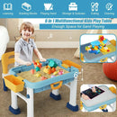 6-in-1 Kids Activity Table Set with Chair by LJGDeals