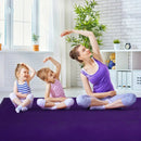 Large Yoga Mat 6' x 4' x 8 mm Thick Workout Mats by DirectDeals
