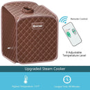 2L Portable Folding Steam Sauna Spa-Coffee by LJGDeals