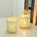 2 Pack Hanging Birdcage Tealight Lantern by JHY DESIGN