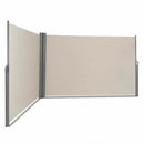 237 x 71 Inch Patio Retractable Double Folding Side Awning Screen Divider by LJGDeals