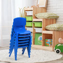 6-pack Kids Plastic Stackable Classroom Chairs by LJGDeals