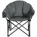 Folding Camping Moon Padded Chair with Carrying Bag by LJGDeals