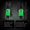 3500PSI Electric Pressure Washer with Wheels by LJGDeals